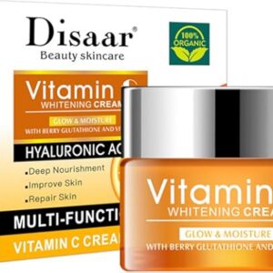 disaar beauty disaar face care vitamin c hyaluronic acid whitening cream 50ml 100.0